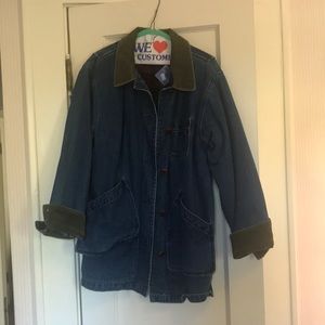 LL Bean denim field jacket
